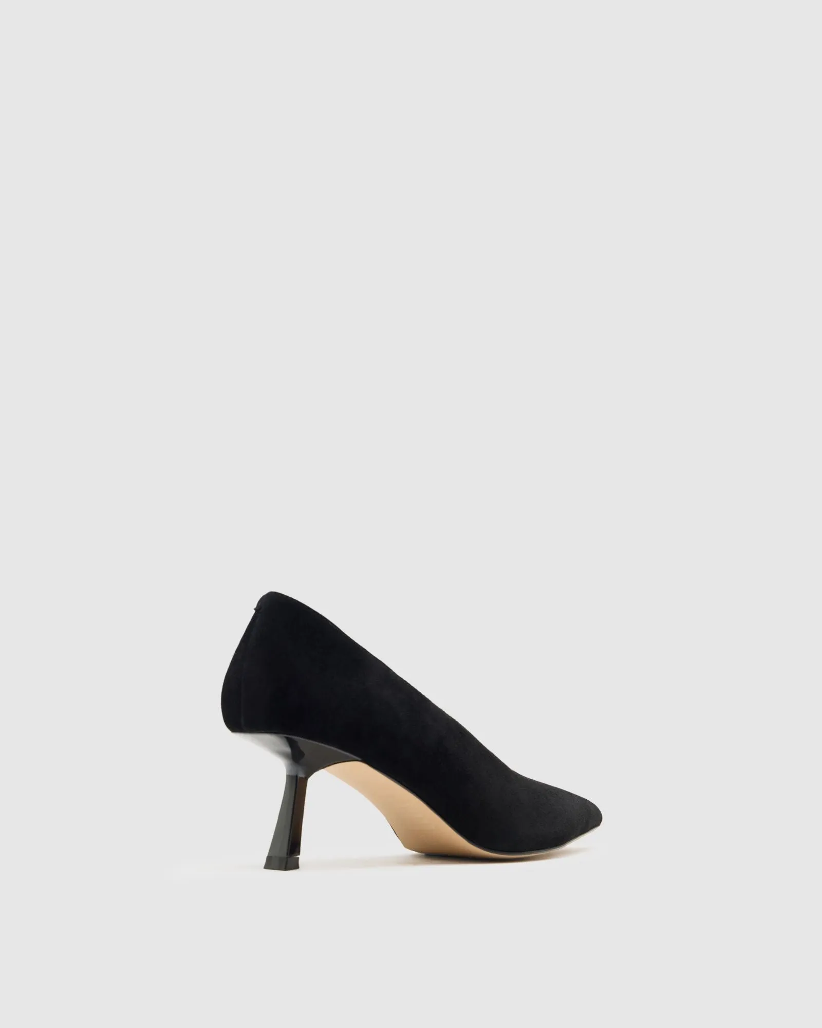 Aria Suede Point Toe Heel