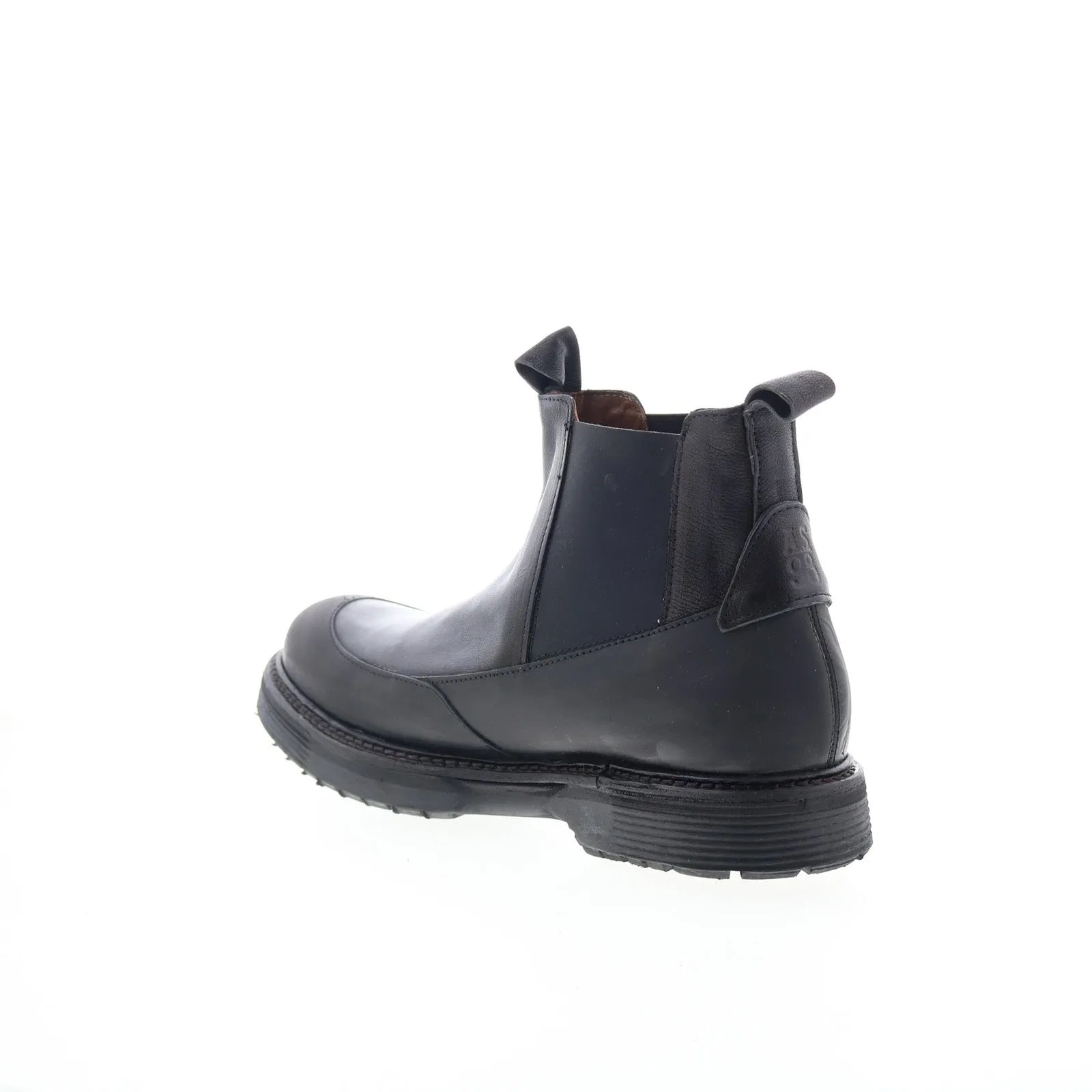 A.S. 98 Ronny Mens Black Synthetic Slip On Chelsea Boots