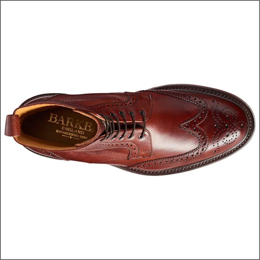 Barker Calder Cherry Grain Chukka Boot@