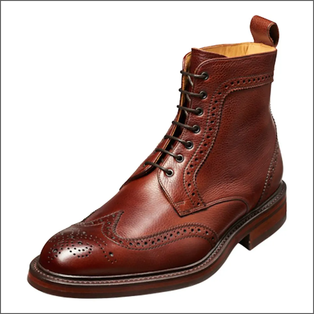 Barker Calder Cherry Grain Chukka Boot@