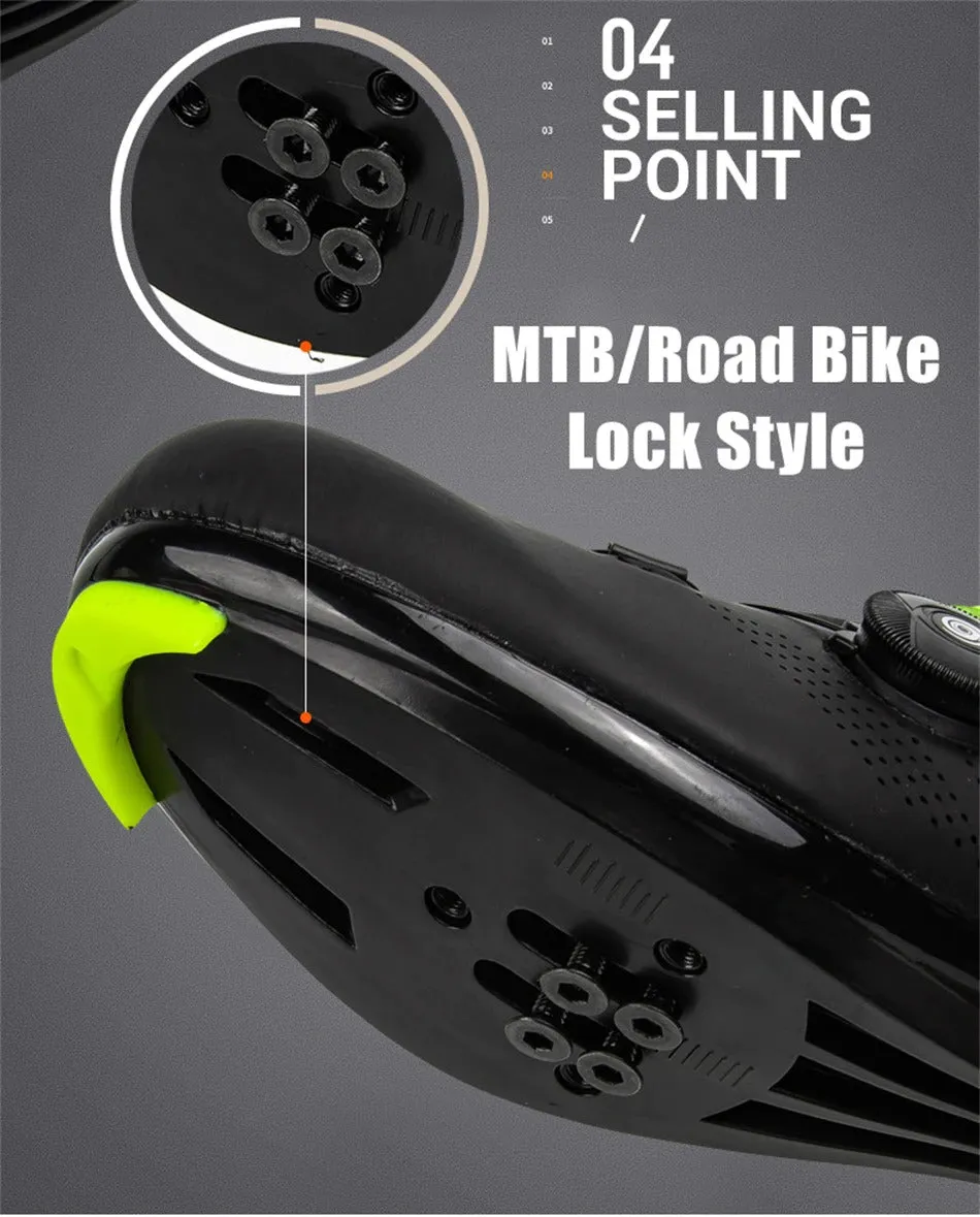 Bike Shoes Outdoor Sneakers Men Bicycle Cleat Shoes