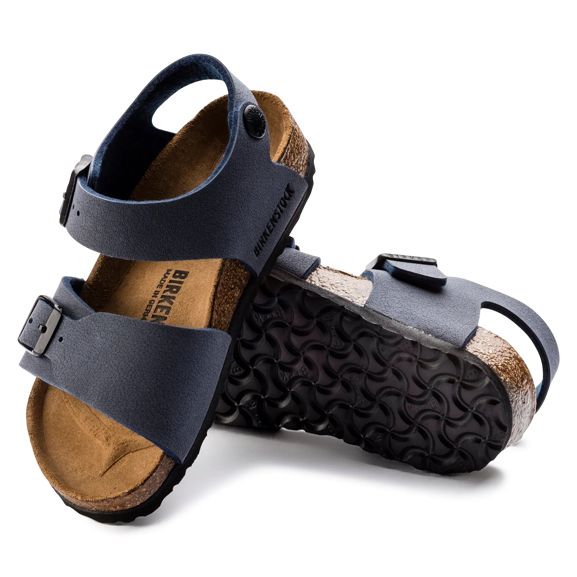 Birkenstock Boy's Navy New York Sandals