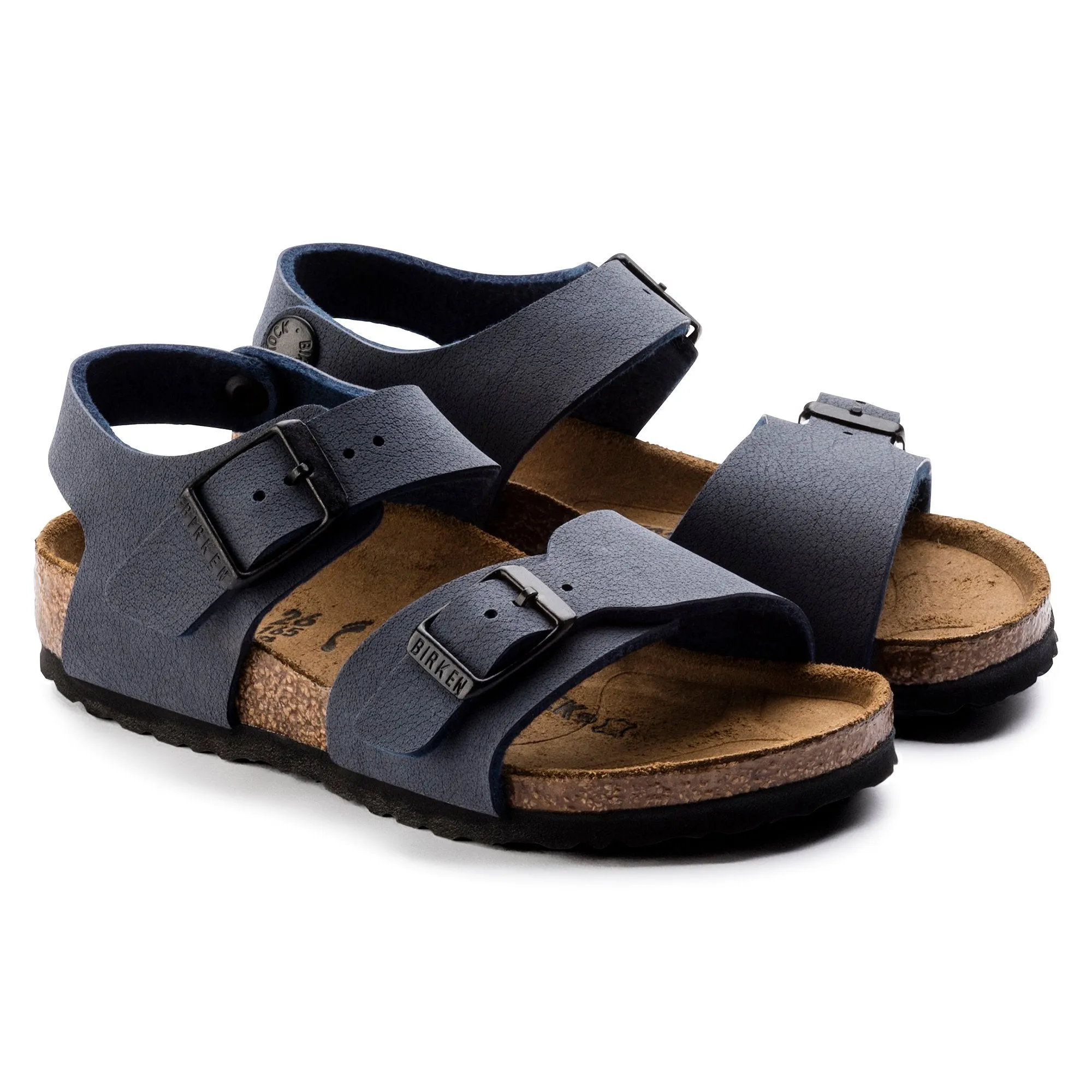 Birkenstock Boy's Navy New York Sandals