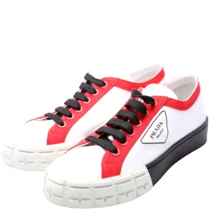 Cassetta Wheel Canvas Sneakers Size 41