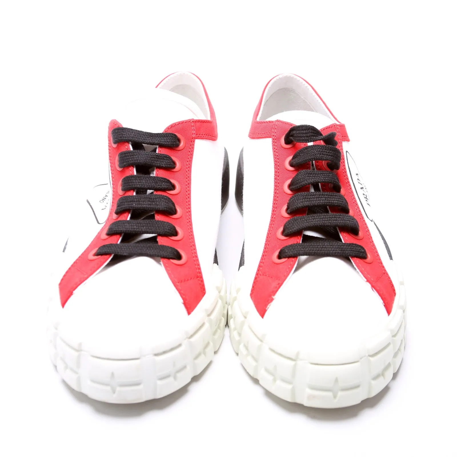 Cassetta Wheel Canvas Sneakers Size 41