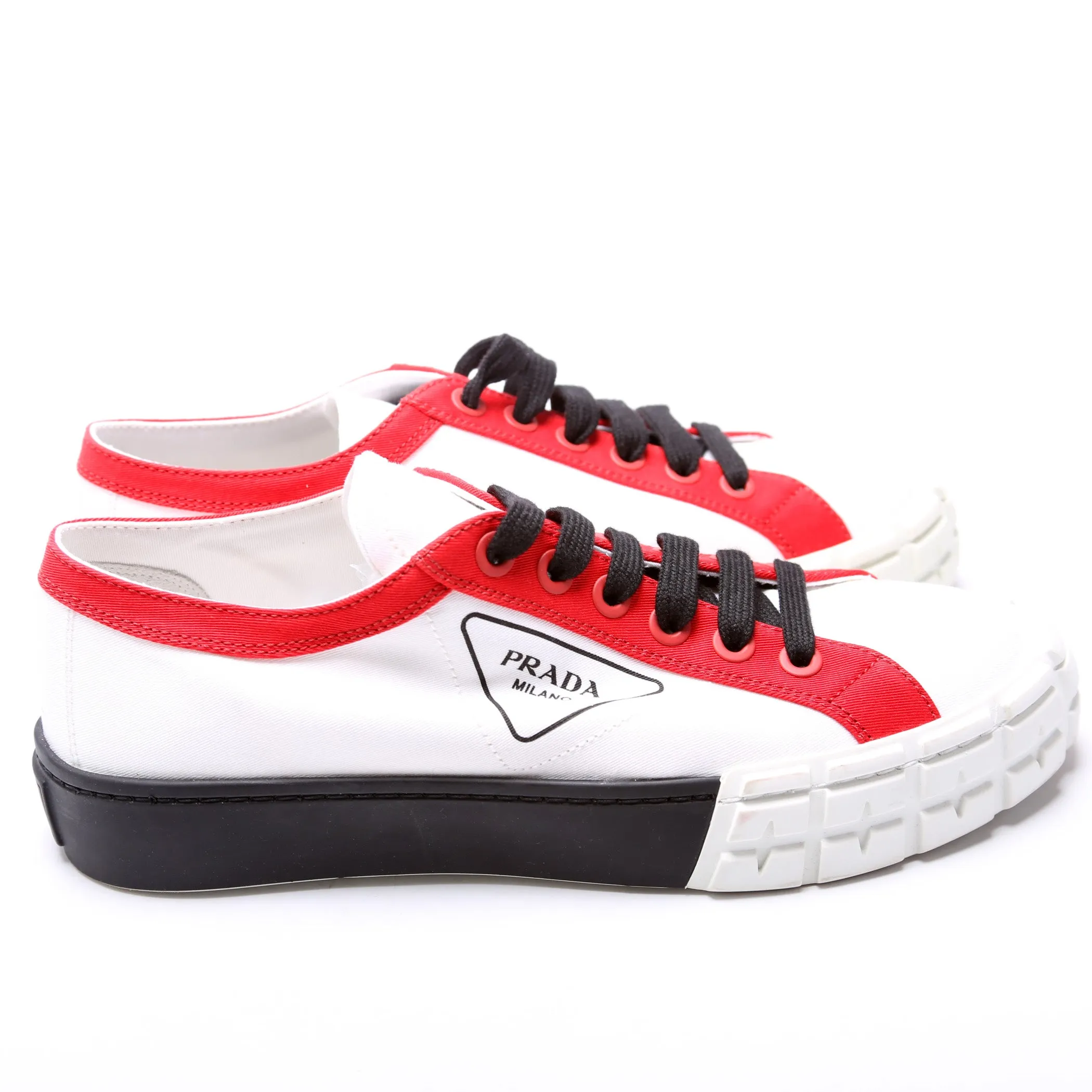 Cassetta Wheel Canvas Sneakers Size 41