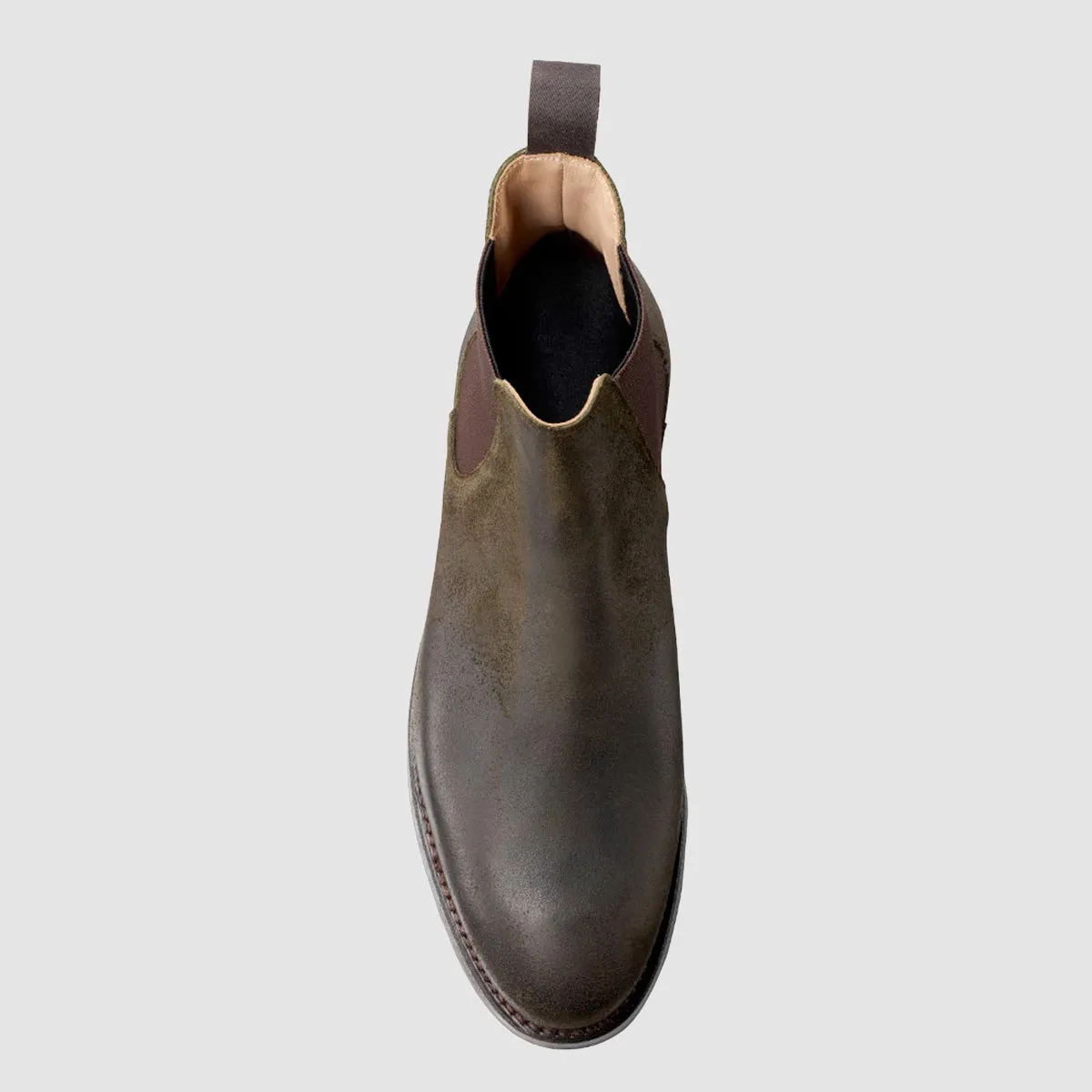 Chelsea 5 Dark Brown Rough-Out Suede, Dainite Sole