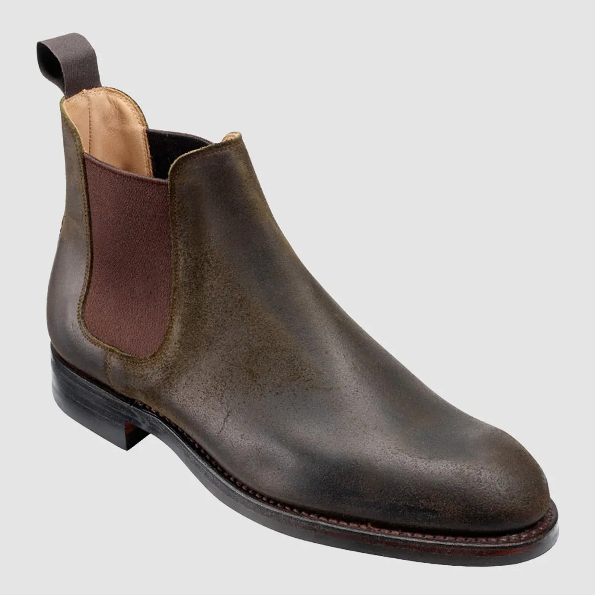 Chelsea 5 Dark Brown Rough-Out Suede, Dainite Sole