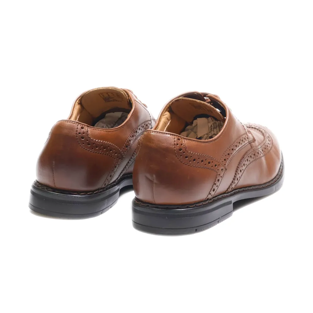 Clarks Nelson W Formal Lace Ups Leather Brown Colour For Men
