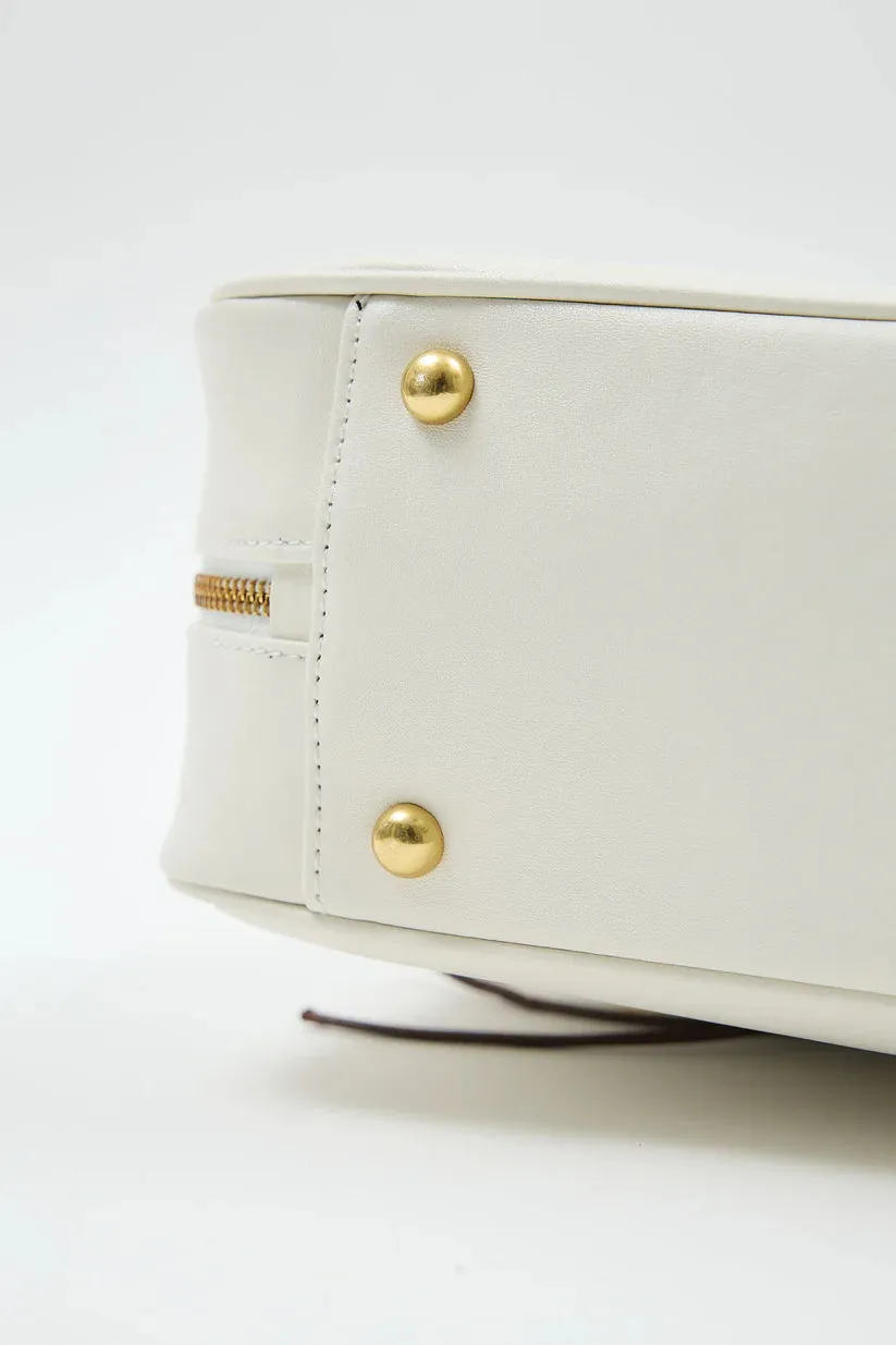 Claudia Black Suede   Stevenson White