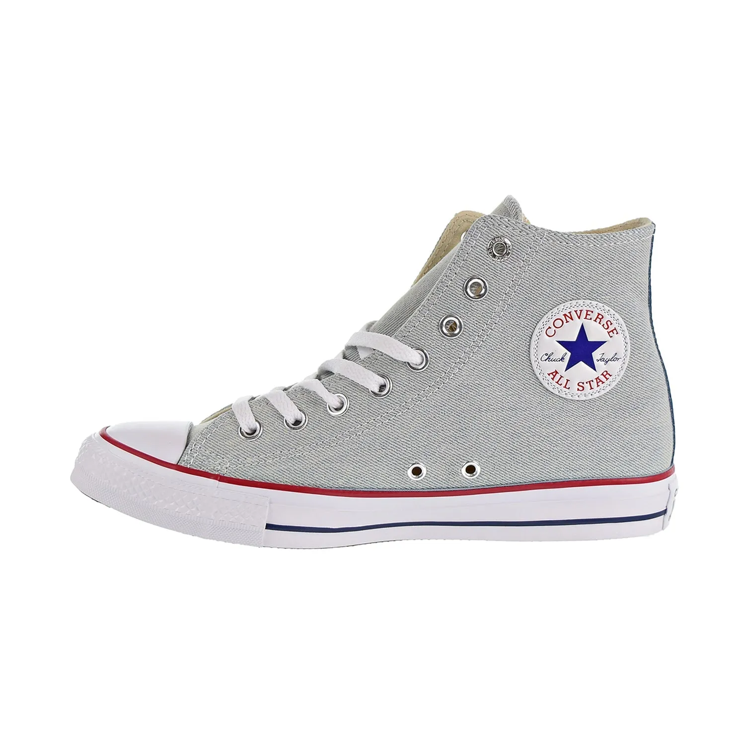 Converse Chuck Taylor All Star Hi Unisex Shoes Light Blue/White/Brown