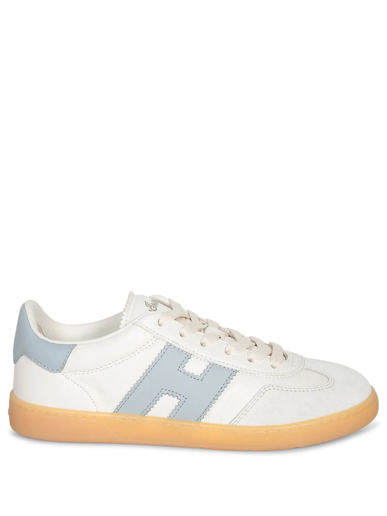 Cool White and Blue Sneakers