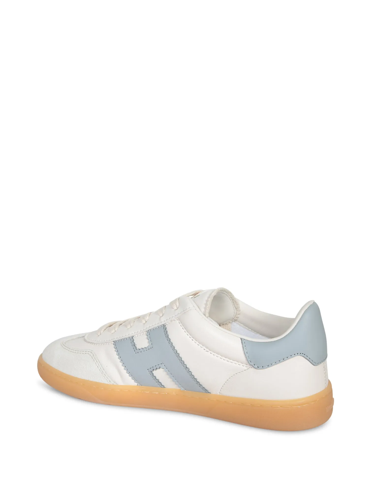 Cool White and Blue Sneakers