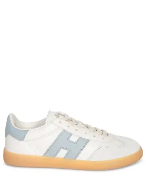 Cool White and Blue Sneakers