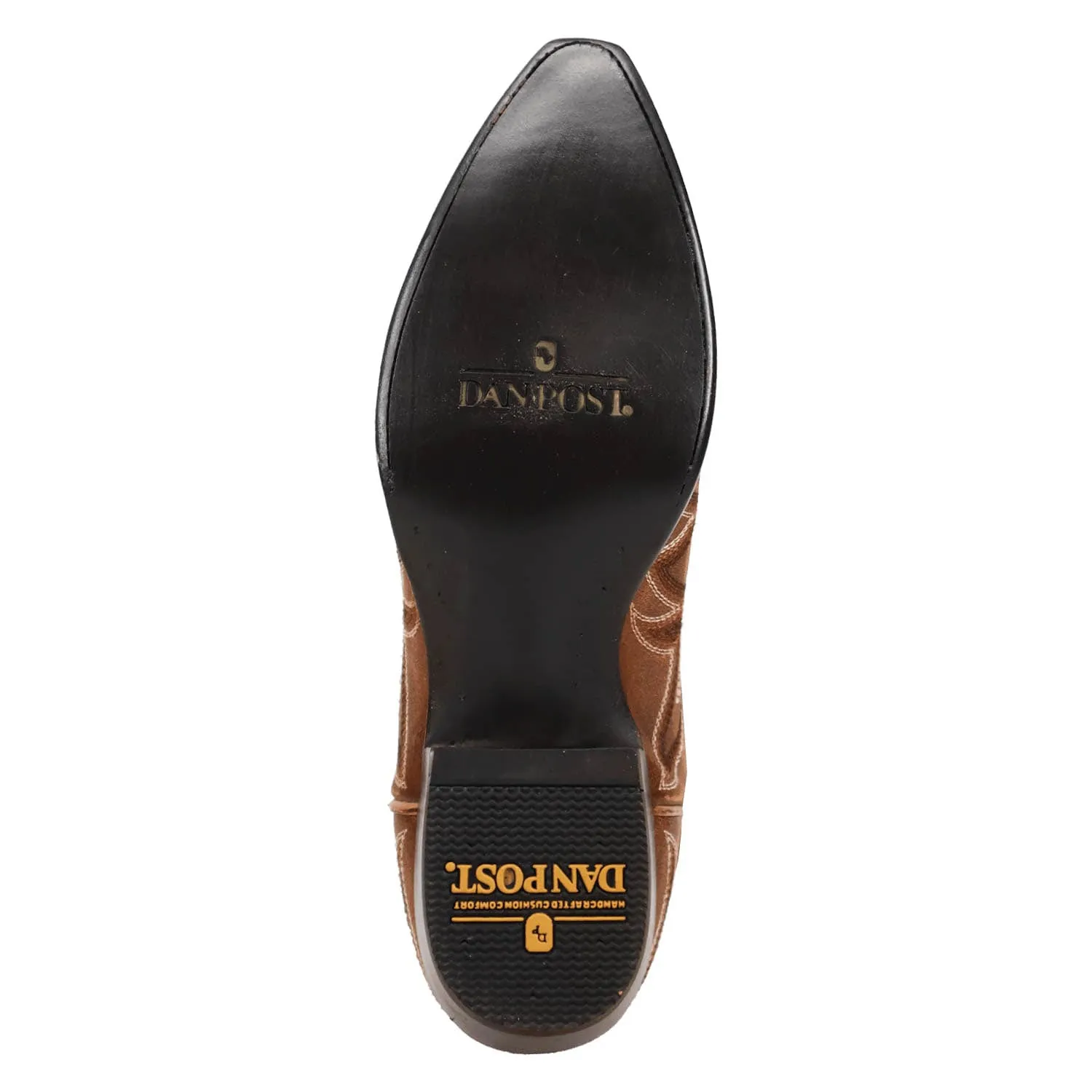 Dan Post Mens Triton Tan Leather Cowboy Boots