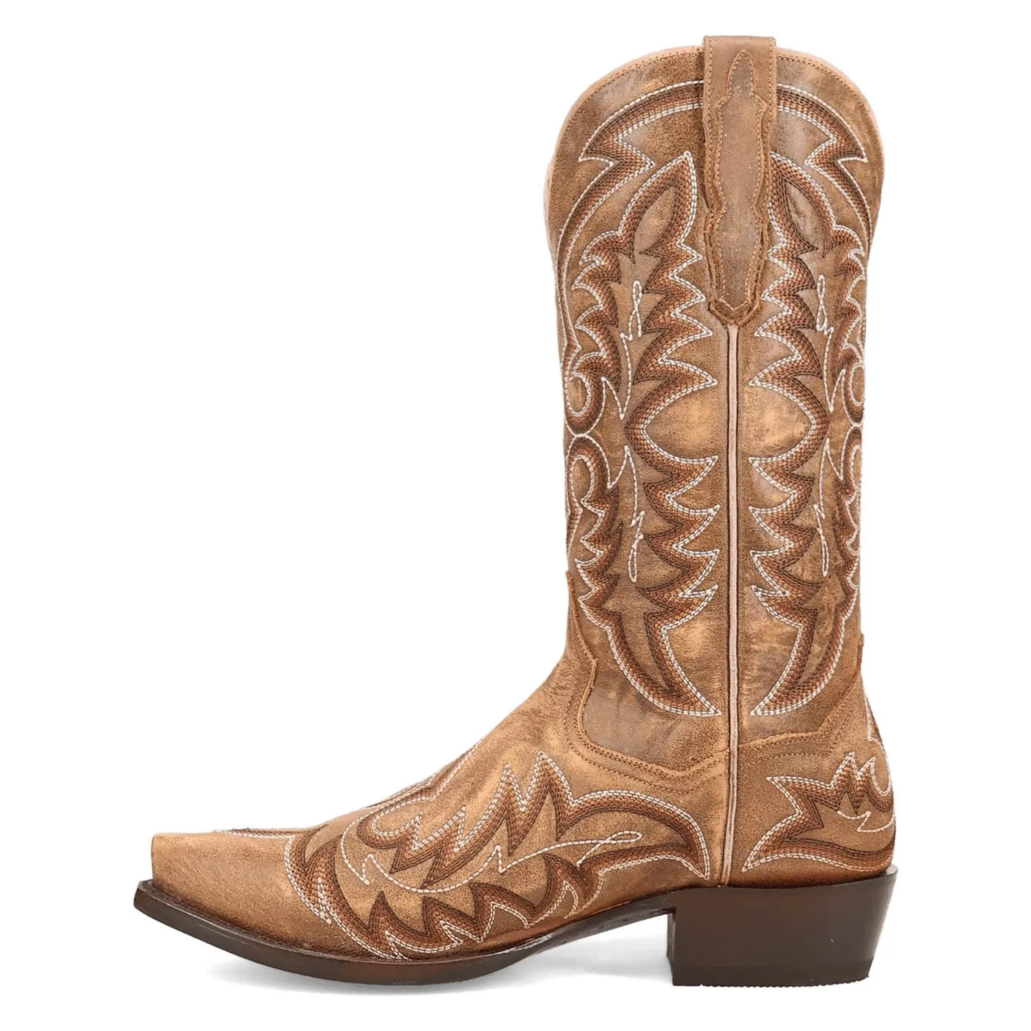 Dan Post Mens Triton Tan Leather Cowboy Boots