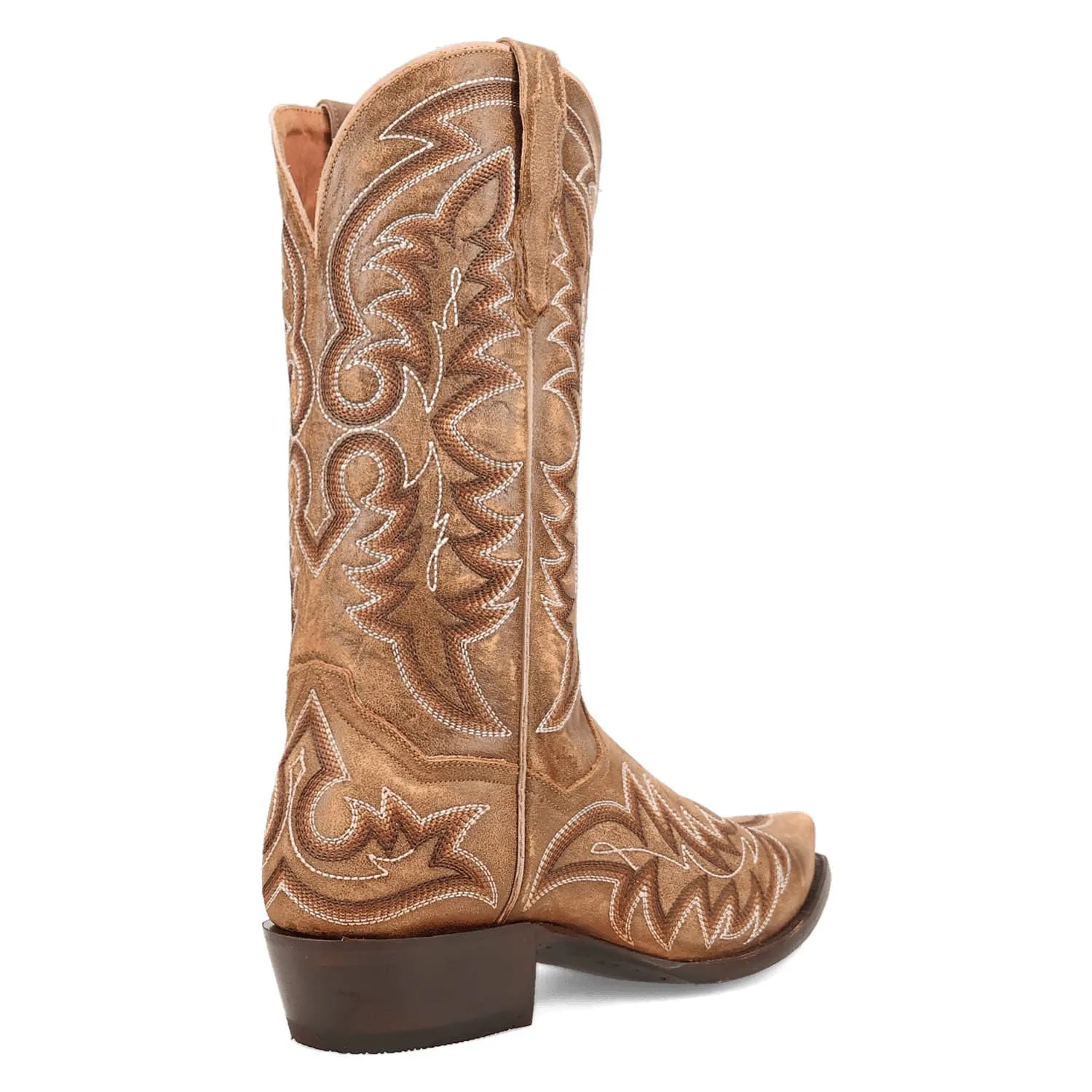 Dan Post Mens Triton Tan Leather Cowboy Boots