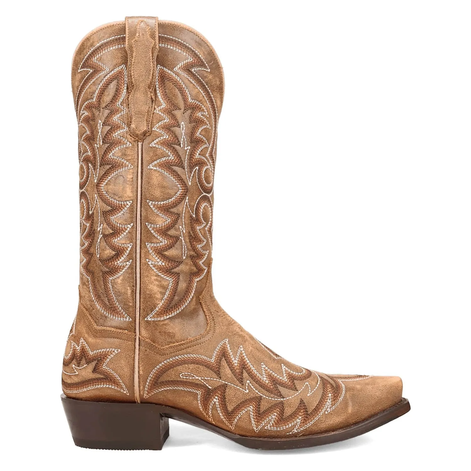 Dan Post Mens Triton Tan Leather Cowboy Boots
