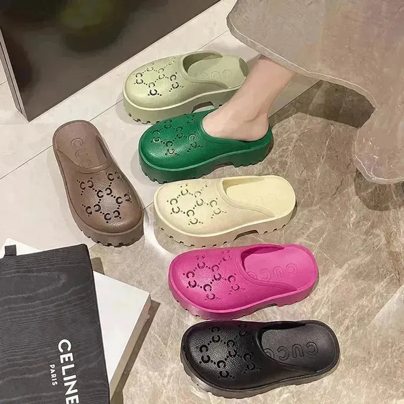 Double G Cross EVA Hole Sandals