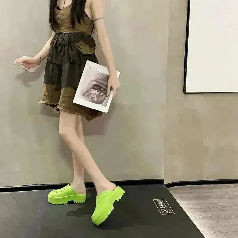 Double G Cross EVA Hole Sandals