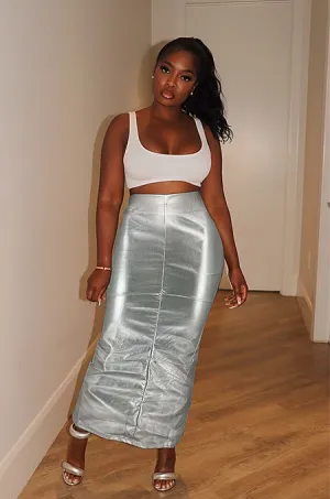 ‘Elixirs’ Metallic Skirt