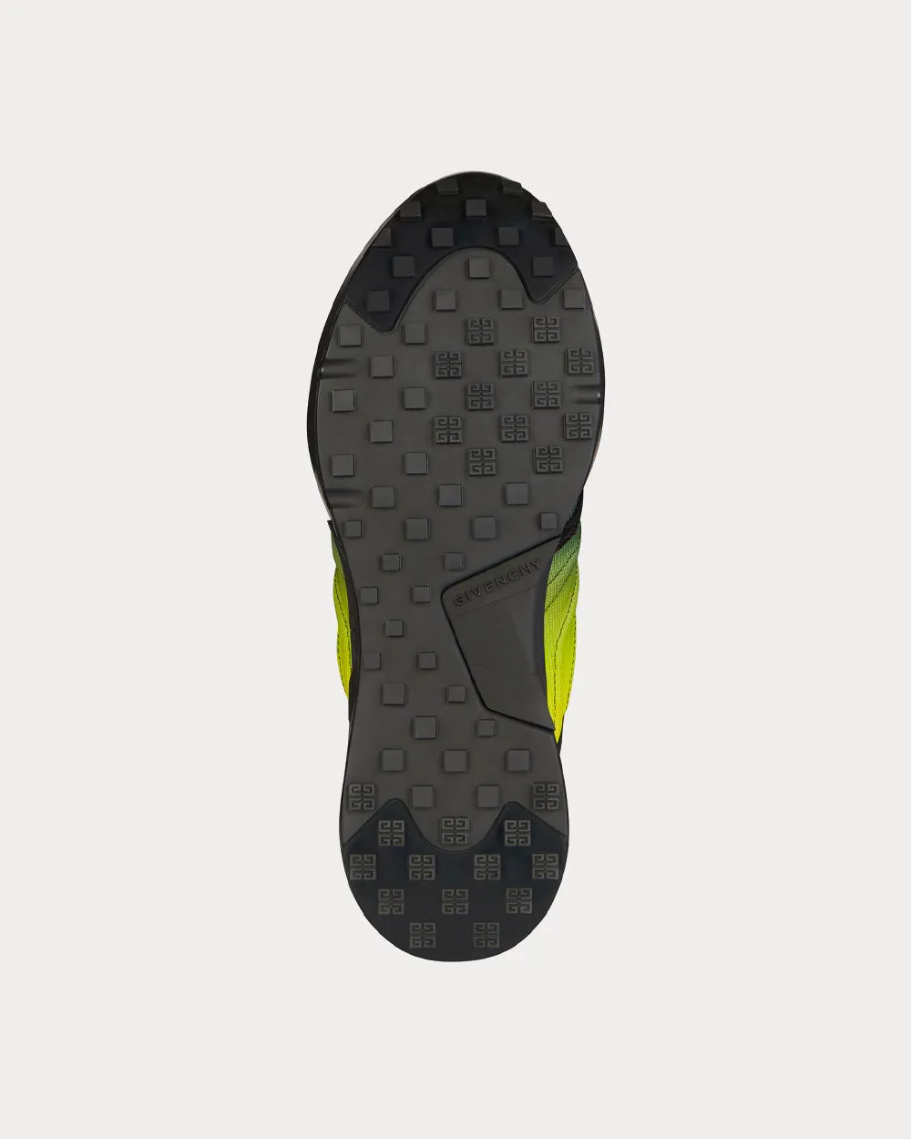 GIV 1 Light Mesh & Suede Black / Gradient Yellow Low Top Sneakers