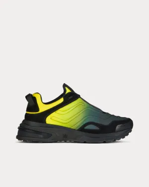 GIV 1 Light Mesh & Suede Black / Gradient Yellow Low Top Sneakers