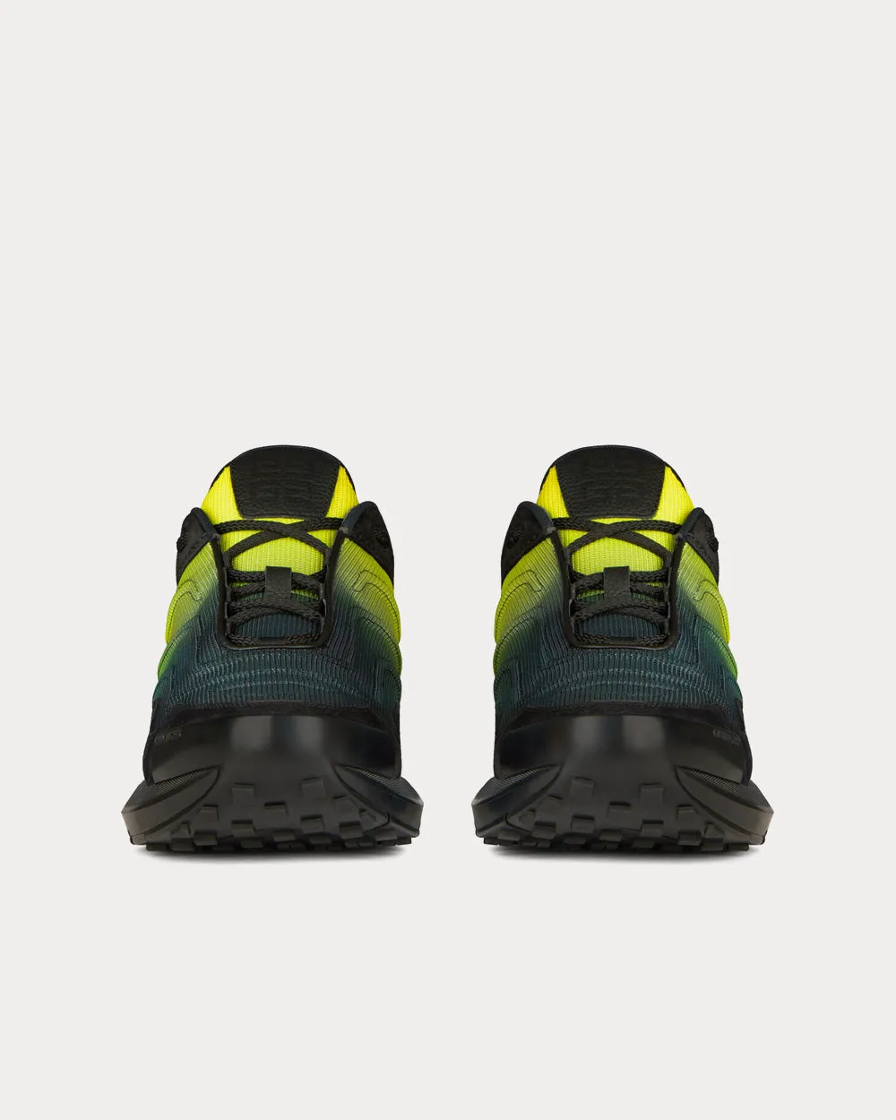 GIV 1 Light Mesh & Suede Black / Gradient Yellow Low Top Sneakers