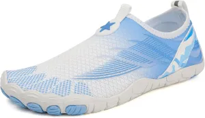 Hike Barefoot Shoes for Women Men Quick Dry Wide Toe Shoe Breathable Athletic Footwear Water Shoes Pattern Pro Minimalist Sneakers for Hiking Beach Walking Swim