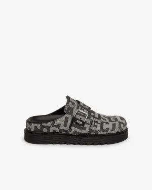 Jacquard Gcds Monogram Mules