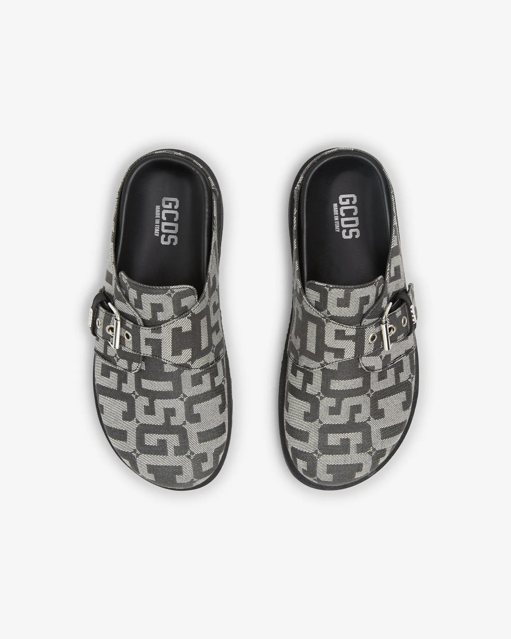 Jacquard Gcds Monogram Mules