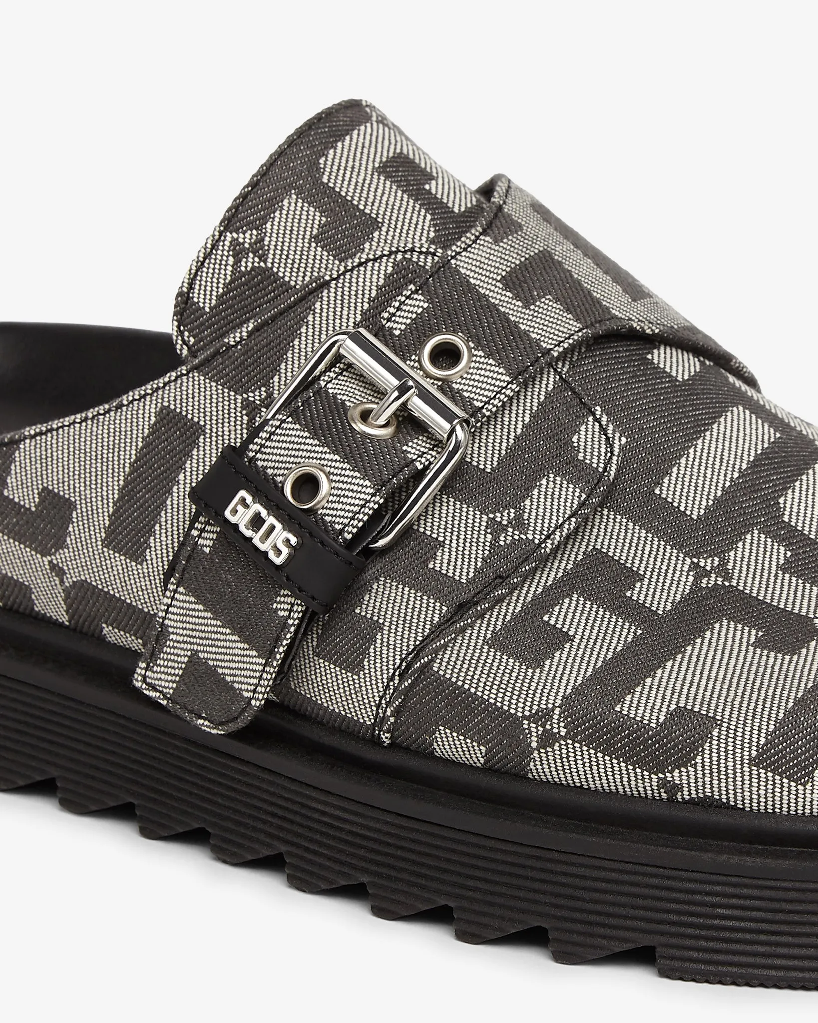 Jacquard Gcds Monogram Mules