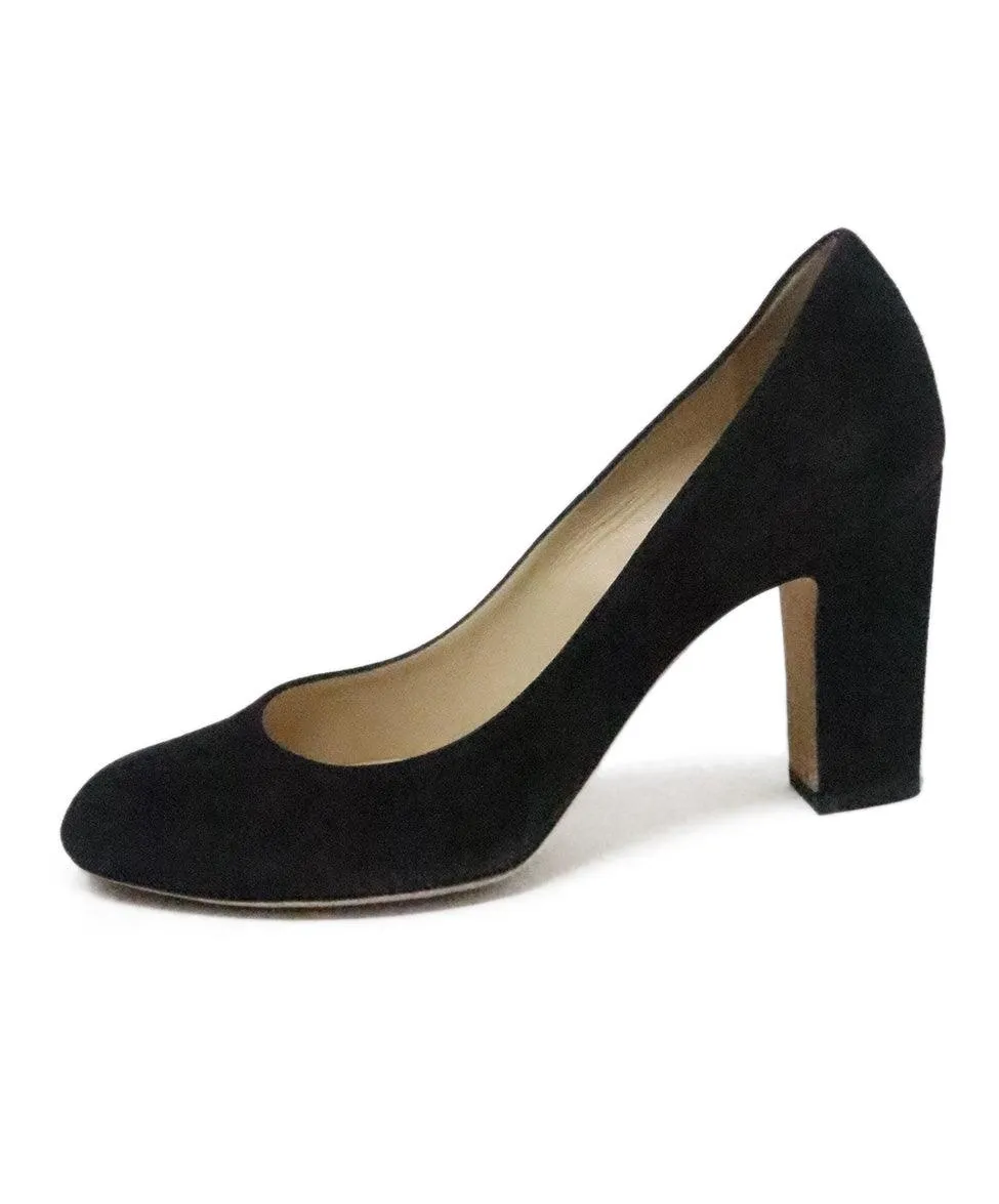 Jimmy Choo Black Suede Heels sz 8
