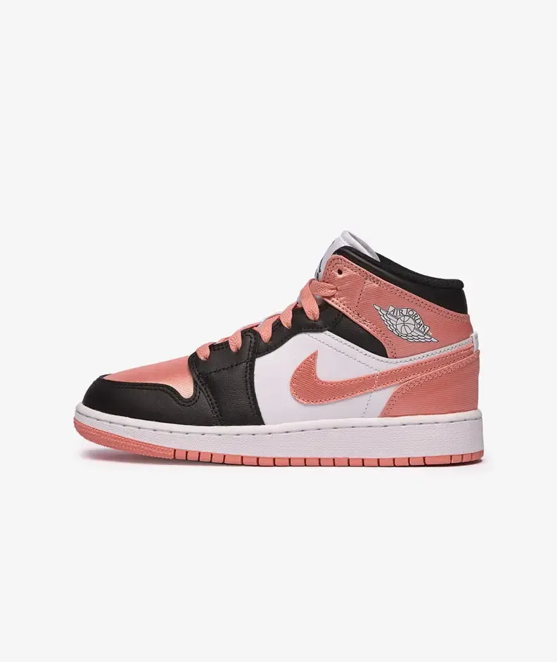 Jordan 1 Mid 'Light Madder Root' (GS)