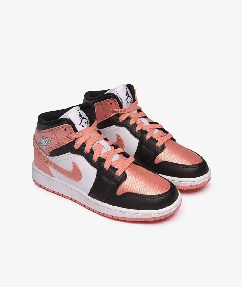 Jordan 1 Mid 'Light Madder Root' (GS)