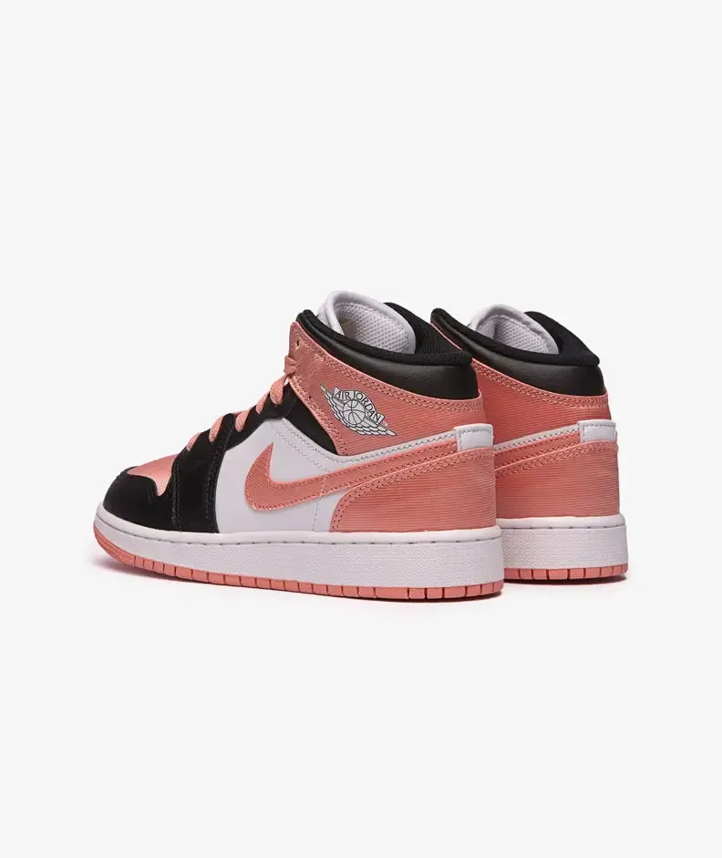 Jordan 1 Mid 'Light Madder Root' (GS)
