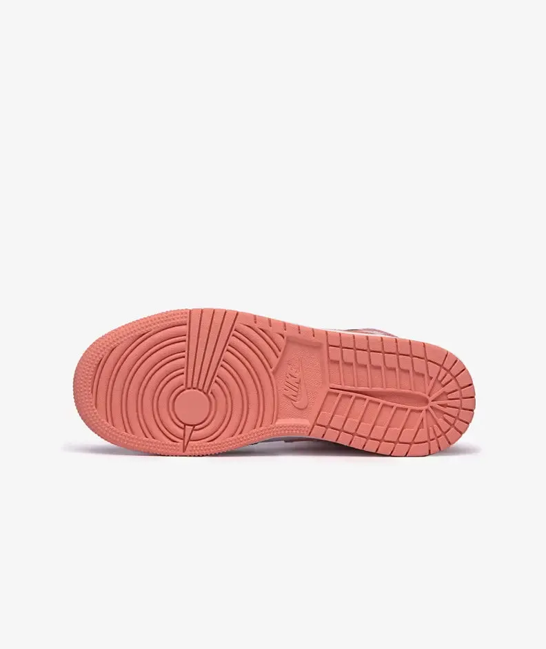 Jordan 1 Mid 'Light Madder Root' (GS)