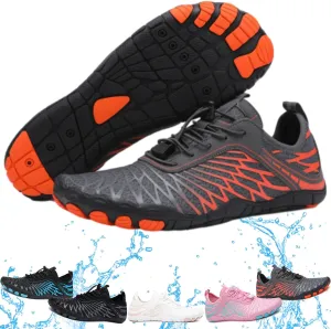 Kizu Footwear Barefoot Shoes, Grounded Hike Barefoot Footwear Women Men, Waterproof Wide Toe Box Slip On Water Shoes