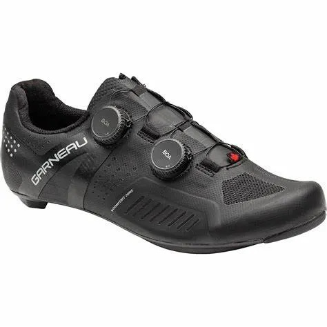 Louis Garneau Men's Course Air Lite XZ Cycling Shoes-Black