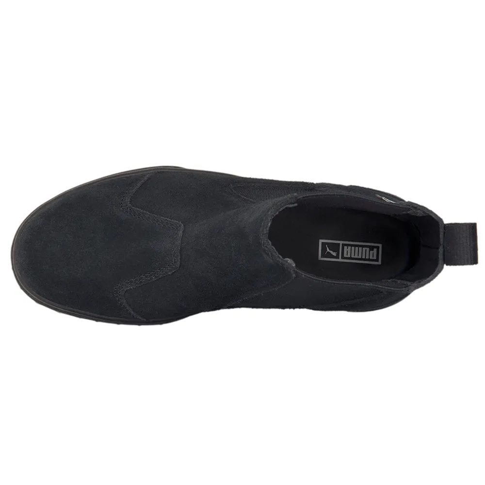 Mayze Suede Platform Chelsea Boots
