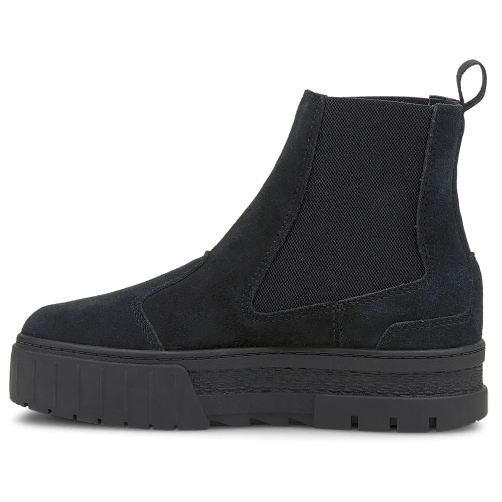 Mayze Suede Platform Chelsea Boots