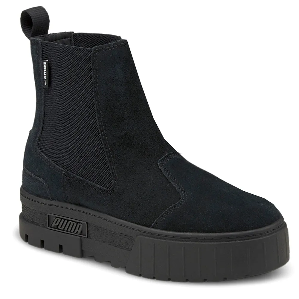 Mayze Suede Platform Chelsea Boots