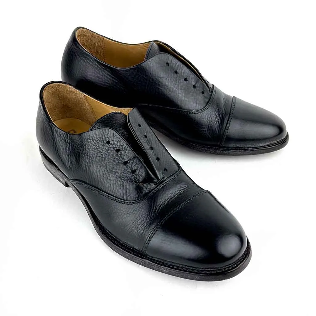 MOMA Laceless Spring Oxford - Black