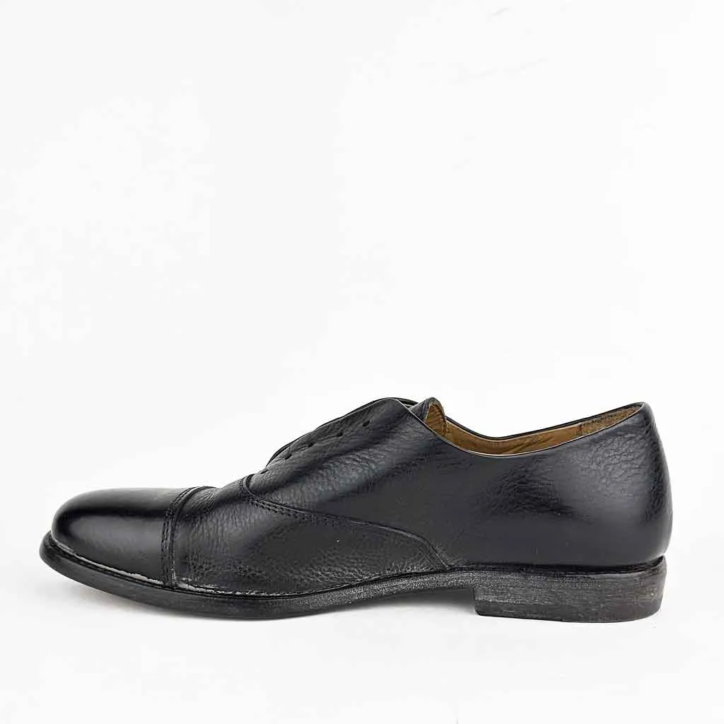 MOMA Laceless Spring Oxford - Black