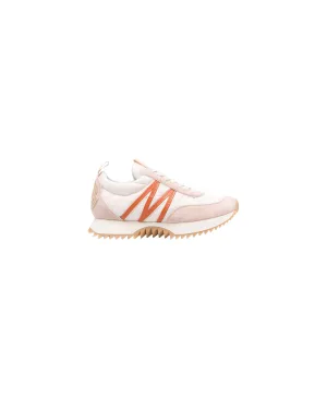 MONCLER PACEY LOW TOP SNEAKERS LIGHT PINK