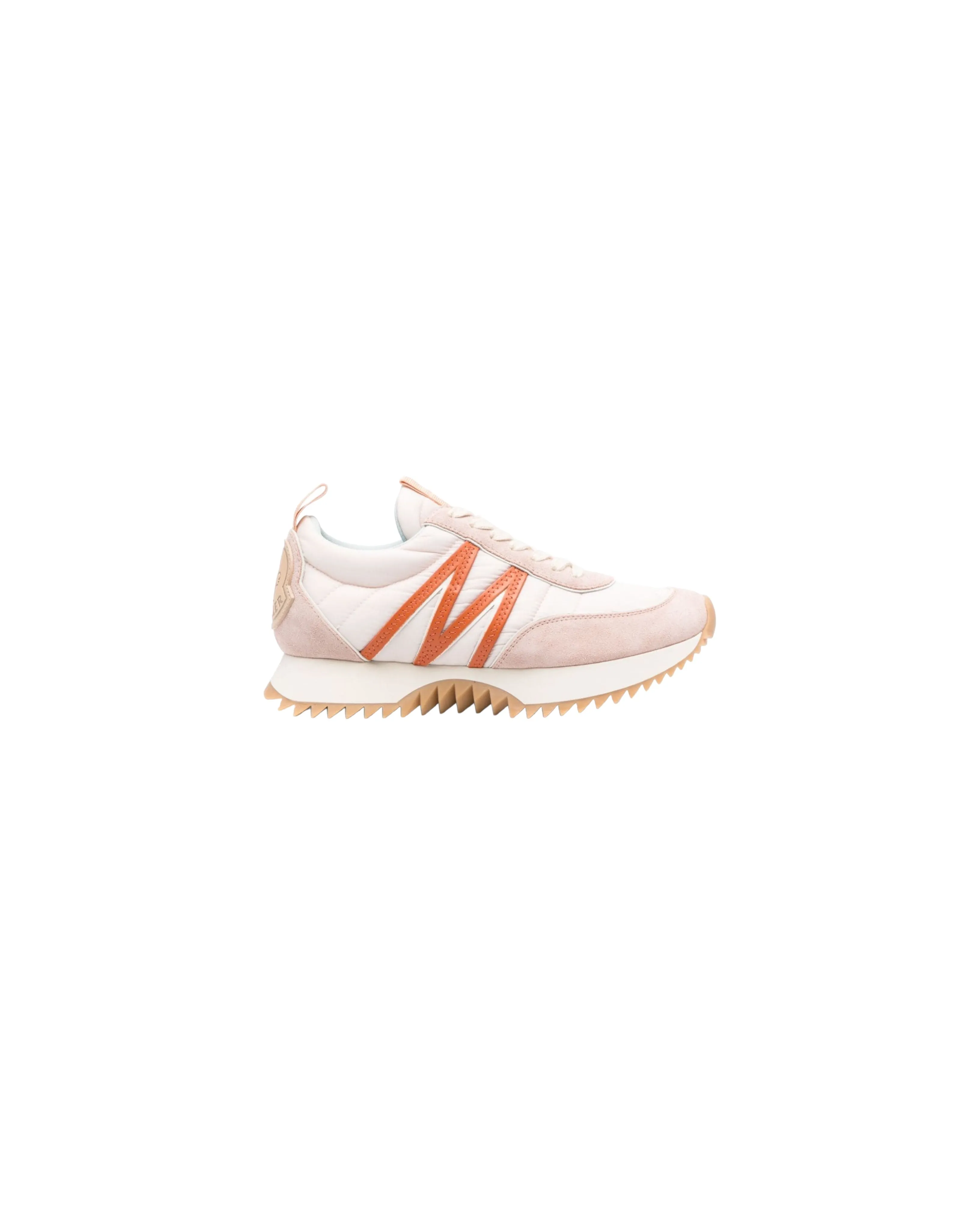 MONCLER PACEY LOW TOP SNEAKERS LIGHT PINK