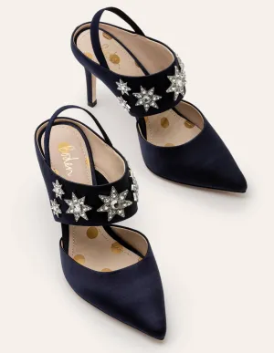 Natalia Slingbacks-Navy