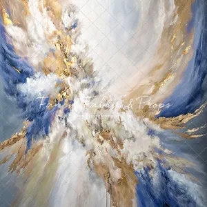 Navy Marble - Petite