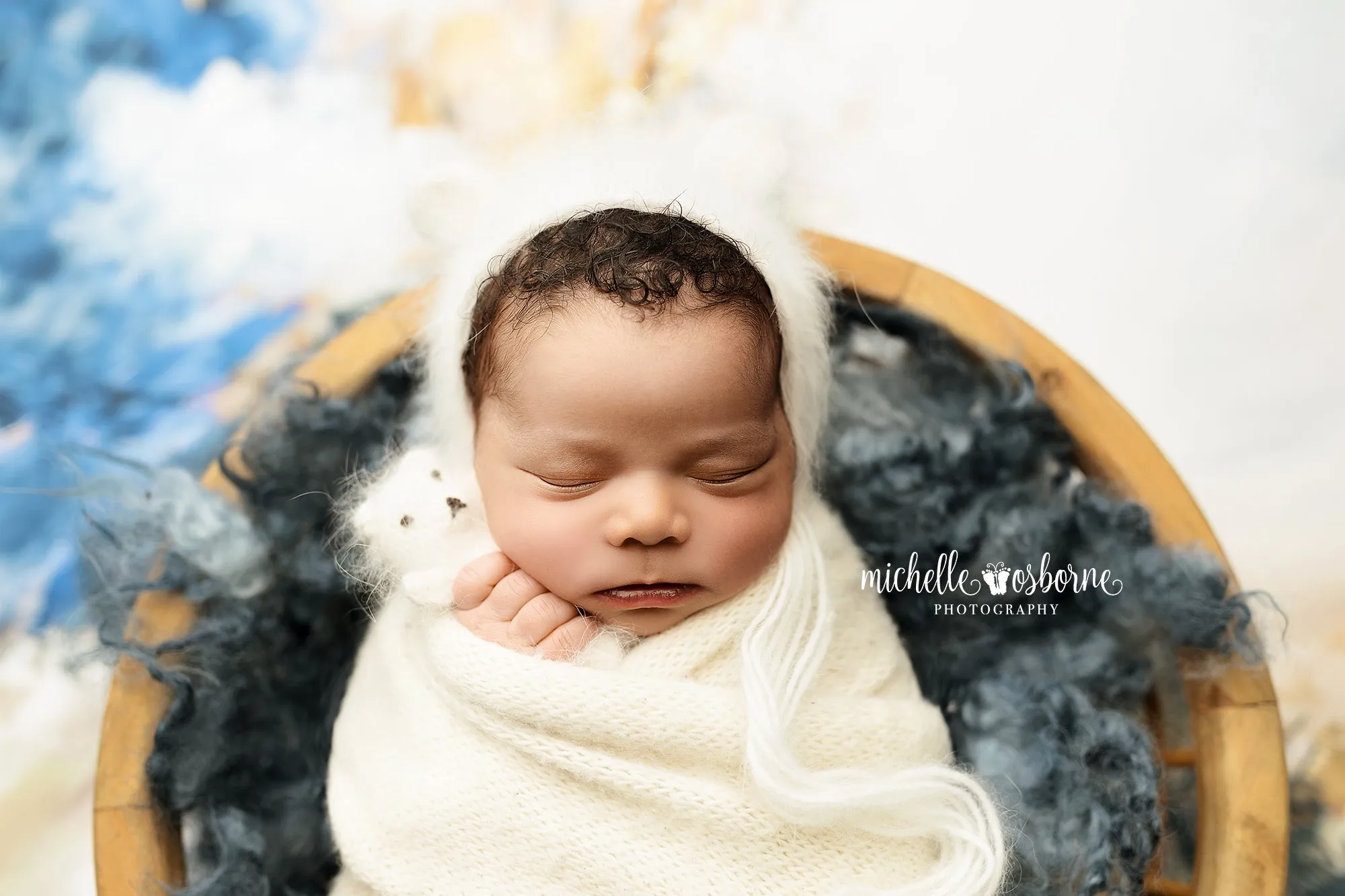 Navy Marble - Petite