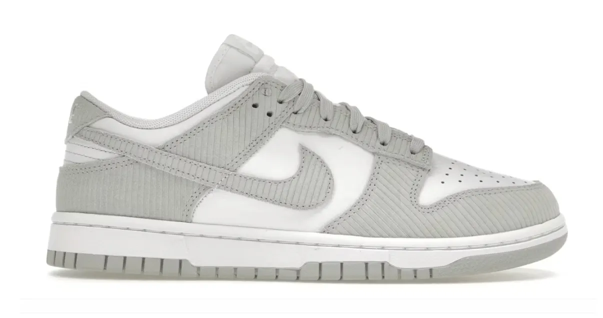 Nike Dunk Low Light Silver Corduroy (W)